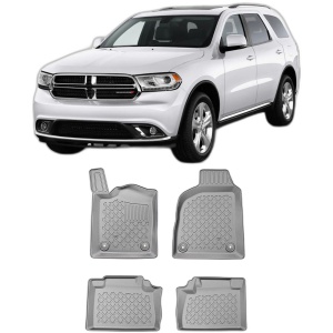 Set covorase DODGE DURANGO 3 WK2 FACELIFT 1, din 2014 - 2020, covorase tavita, caroserie SUV 7 LOCURI, fara rand 3, compatibile cu autoturismul DODGE DURANGO 3 WK2 FACELIFT 1, ARISTAR - Img 2