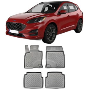 Set covorase FORD KUGA III, din 04.2020 - Prezent, covorase tavita, caroserie SUV NU CORESPUNDE PENTRU PHEV, compatibile cu autoturismul FORD KUGA III, ARISTAR - Img 2