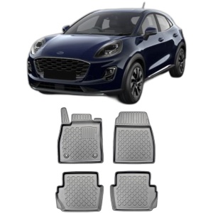 Set covorase FORD PUMA HYBRID, din 10.2019 - Prezent, covorase tavita, caroserie SUV, compatibile cu autoturismul FORD PUMA HYBRID, ARISTAR - Img 2