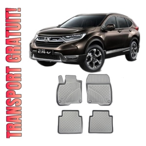 Set covorase HONDA CR-V V HYBRID, din 02.2019 - 07.2023, covorase tavita, caroserie SUV AL 3-LEA rand exclus, compatibile cu autoturismul HONDA CR-V V HYBRID, ARISTAR