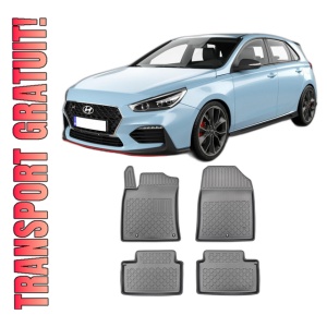 Set covorase HYUNDAI I30 III, din 02.2017 - Prezent, covorase tavita, caroserie HATCHBACK inclusiv FACELIFT, NU CORESPUNDE PENTRU PHEV, compatibile cu autoturismul HYUNDAI I30 III, ARISTAR