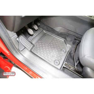 Set covorase JEEP AVENGER din 01.2023 - Prezent, covorase tavita, caroserie SUV, NU CORESPUNDE PENTRU ELECTRIC si MHEV, compatibile cu autoturismul JEEP AVENGER, ARISTAR - Img 5