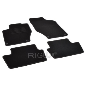 Set covorase mocheta Citroen C4 (2), 2010-2018, din mocheta, compatibile cu autoturismul Citroen C4 (2) - Img 4