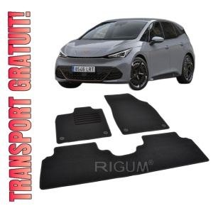 Set covorase mocheta Cupra Born, 2021-prezent, din mocheta, compatibile cu autoturismul Cupra Born