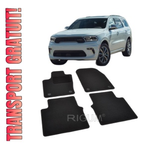 Set covorase mocheta Dodge Durango, 2011-2021, din mocheta, compatibile cu autoturismul Dodge Durango