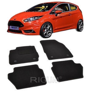 Set covorase mocheta Ford Fiesta 6 cu facelift (JA8), 2011-2017, din mocheta, compatibile cu autoturismul Ford Fiesta 6 cu facelift (JA8) - Img 2