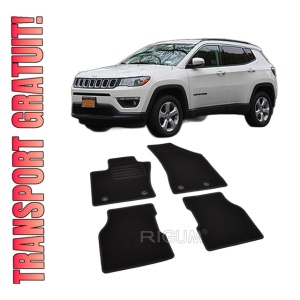 Set covorase mocheta Jeep Compass 2 (MP), 2017-prezent, din mocheta, compatibile cu autoturismul Jeep Compass 2 (MP)