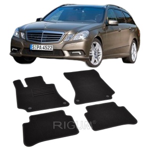 Set covorase mocheta Mercedes-Benz E Klasse (W212) 2009-2016, din mocheta, compatibile cu autoturismul Mercedes Benz E Klasse (W212) - Img 2