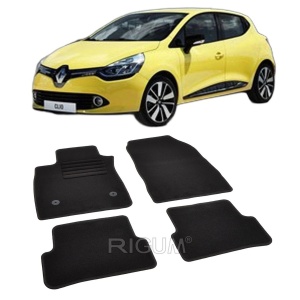 Set covorase mocheta Renault Clio 4, 2012-2019, din mocheta, compatibile cu autoturismul Renault Clio 4 - Img 2