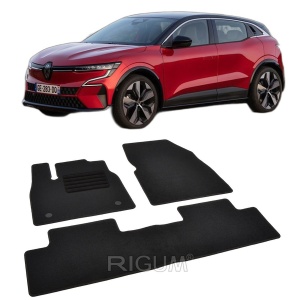 Set covorase mocheta Renault Megane E-Tech Electric 2022-prezent, din mocheta, compatibile cu autoturismul Renault Megane ETech Electric - Img 2