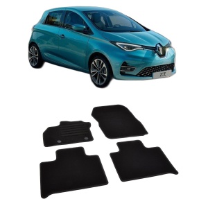 Set covorase mocheta Renault Zoe 2012-2019, din mocheta, compatibile cu autoturismul Renault Zoe - Img 2