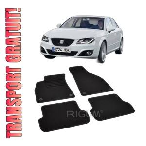 Set covorase mocheta Seat Exeo, 2009-2013, din mocheta, compatibile cu autoturismul Seat Exeo