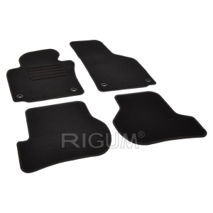 Set covorase mocheta Skoda Octavia 2 (1Z) / Octavia Tour 2 (1Z), 2004-2013 (sistem fixare oval), din mocheta, compatibile cu autoturismul Skoda Octavia 2 (1Z) / Octavia Tour 2 (1Z) - Img 3