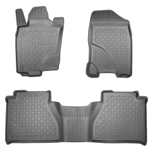Set covorase NISSAN NAVARA, din 01.2016 - 2022, covorase tavita, caroserie PICK-UP CABINA DUBLA, compatibile cu autoturismul NISSAN NAVARA, ARISTAR - Img 3