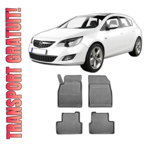 Set covorase OPEL ASTRA J, din 09.2012 - 08.2018, covorase tavita, caroserie SEDAN, compatibile cu autoturismul OPEL ASTRA J, ARISTAR
