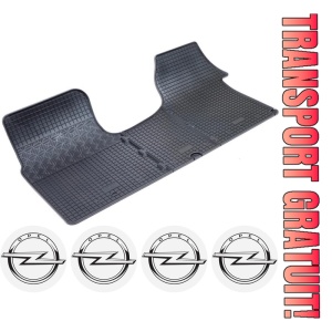 Set covorase Opel Vivaro A Van 09.2001 - 08.2014 si 4 stickere rotunde Opel