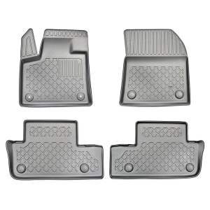 Set covorase PEUGEOT 3008 II HYBRID, din 09.2019 - 11.2023, covorase tavita, caroserie SUV CU siSTEM FOCAL HI-FI, compatibile cu autoturismul PEUGEOT 3008 II HYBRID, ARISTAR - Img 3