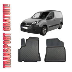 Set covorase PEUGEOT PARTNER II, din 2008 - 08.2018, covorase tavita, caroserie VAN 2-5-7 LOCURI, rand 1, compatibile cu autoturismul PEUGEOT PARTNER II, ARISTAR