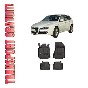 Set covorase presuri ALFA ROMEO 159 Sportwagon (939_) din 2005-2012, auto, din cauciuc thermoplastic, ALFA ROMEO