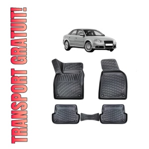 Set covorase presuri AUDI A4 B7 8E din 2004-2008, auto, din cauciuc thermoplastic