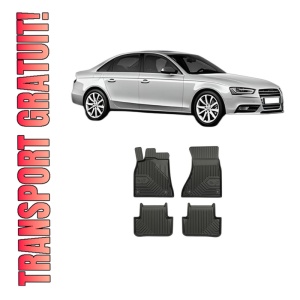 Set covorase presuri AUDI A4 B8 (8K2) din 2007-2015, auto, din cauciuc thermoplastic, AUDI