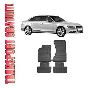 Set covorase presuri AUDI A4 B8 (8K2) din 2007-2015, auto, din cauciuc thermoplastic, AUDI