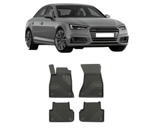 Set covorase presuri AUDI A4 | B9 din 2017-2021, auto, din cauciuc thermoplastic, AUDI - Img 2