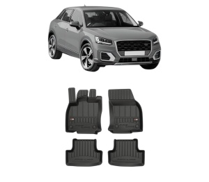 Set covorase presuri AUDI Q2 (GAB, GAG) din 2016-2021, auto, din cauciuc thermoplastic, AUDI - Img 2