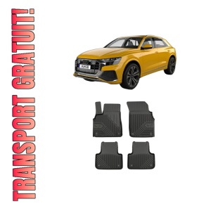 Set covorase presuri AUDI Q8 (4MN, 4MT) din 2018-2024, auto, din cauciuc thermoplastic, AUDI