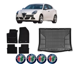 Set Covorase Presuri Auto Si Tavita Portbagaj ALFA ROMEO GIULIETTA (940_) din 2010-2020 ALFA ROMEO - Img 2
