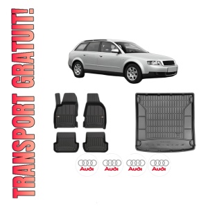 Set Covorase Presuri Auto Si Tavita Portbagaj AUDI A4 B6 Avant (8E5) din 2001-2004 AUDI
