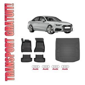 Set Covorase Presuri Auto Si Tavita Portbagaj AUDI A5 Sportback (F5A, F5F) din 2016-2021 AUDI