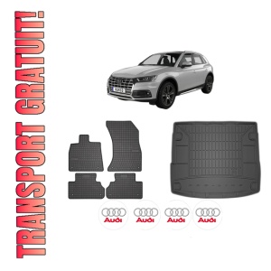 Set Covorase Presuri Auto Si Tavita Portbagaj AUDI Q5 (FYB, FYG) din 2016-2021 AUDI