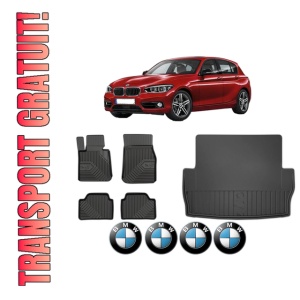 Set Covorase Presuri Auto Si Tavita Portbagaj BMW Seria 1 (F20) din 2011-2019 BMW