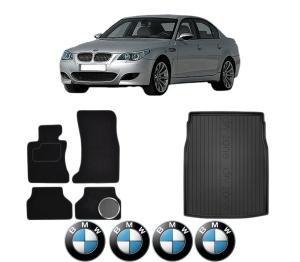 Set Covorase Presuri Auto Si Tavita Portbagaj BMW Seria 5 (E60) din 2001-2010 BMW - Img 2