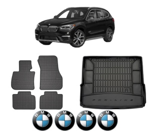 Set Covorase Presuri Auto Si Tavita Portbagaj BMW Seria X1 (F48) din 2014-2022 BMW - Img 2