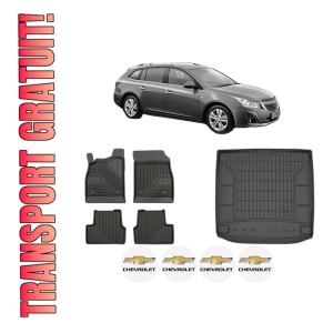 Set Covorase Presuri Auto Si Tavita Portbagaj CHEVROLET CRUZE Station Wagon (J308) din 2012-2015 CHEVROLET