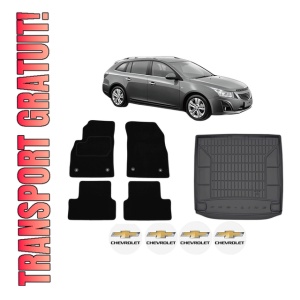 Set Covorase Presuri Auto Si Tavita Portbagaj CHEVROLET CRUZE Station Wagon (J308) din 2012-2015 CHEVROLET