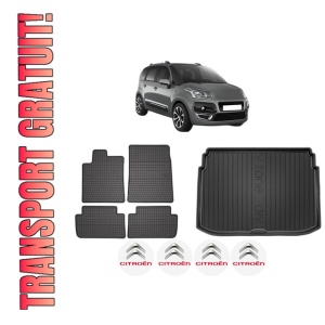 Set Covorase Presuri Auto Si Tavita Portbagaj CITROEN C3 PICASSO (SH_) din 2008-2017 CITROEN