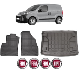 Set Covorase Presuri Auto Si Tavita Portbagaj FIAT FIORINO Box Body/MPV (225_) din 2007-2015 FIAT - Img 2