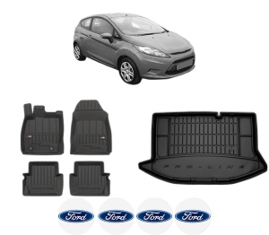 Set Covorase Presuri Auto Si Tavita Portbagaj FORD FIESTA VI (CB1, CCN) din 2008-2018 FORD - Img 2