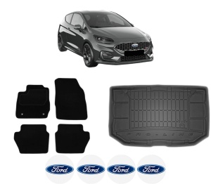 Set Covorase Presuri Auto Si Tavita Portbagaj FORD FIESTA VII (HJ, HF) din 2017-2022 FORD - Img 2