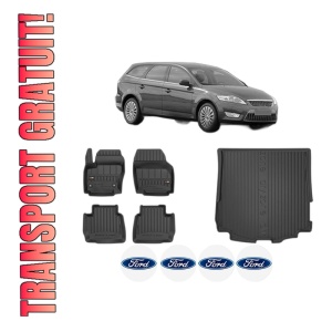 Set Covorase Presuri Auto Si Tavita Portbagaj FORD MONDEO IV Turnier (BA7) din 2007-2015 FORD
