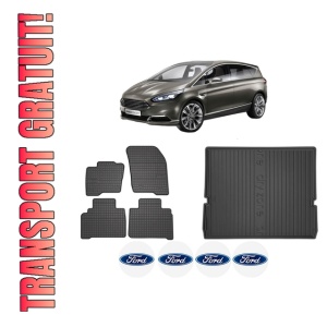 Set Covorase Presuri Auto Si Tavita Portbagaj FORD S-MAX (CJ, WA6) din 2015-2018 FORD