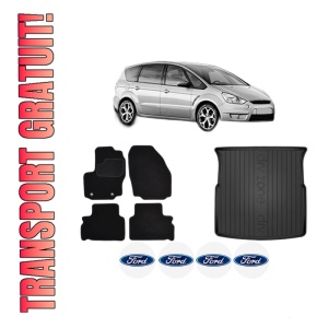 Set Covorase Presuri Auto Si Tavita Portbagaj FORD S-MAX (WA6) din 2006-2014 FORD