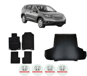 Set Covorase Presuri Auto Si Tavita Portbagaj HONDA CR-V IV (RM_) din 2012-2015 HONDA - Img 2