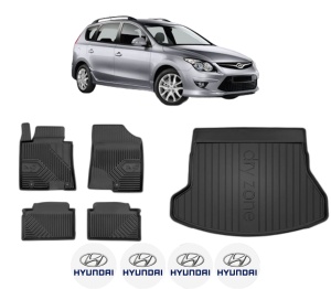 Set Covorase Presuri Auto Si Tavita Portbagaj HYUNDAI i30 Estate (GD) din 2012-2017 HYUNDAI - Img 2
