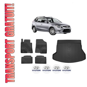 Set Covorase Presuri Auto Si Tavita Portbagaj HYUNDAI i30 Estate (GD) din 2012-2017 HYUNDAI