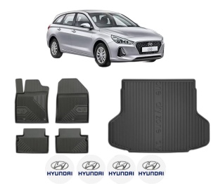 Set Covorase Presuri Auto Si Tavita Portbagaj HYUNDAI i30 Kombi Van (PDE) din 2017-2020 HYUNDAI - Img 2