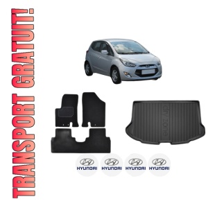 Set Covorase Presuri Auto Si Tavita Portbagaj HYUNDAI ix20 (JC) din 2010-2019 HYUNDAI